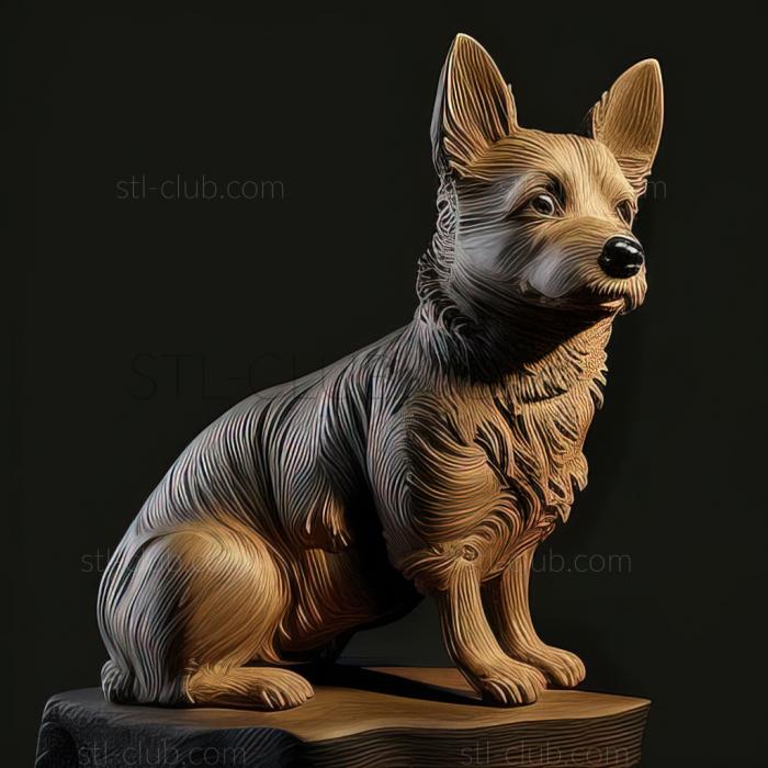 3D model st Teddy is a Roosevelt Terrier dog (STL)